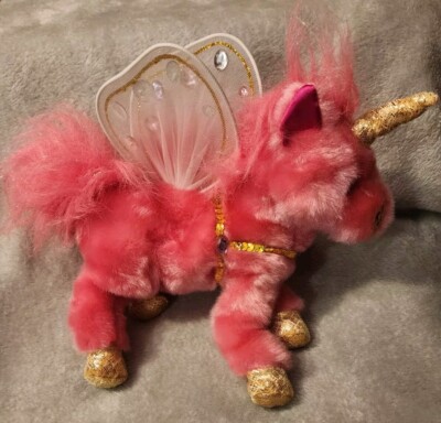 NWT Pink Aurora Sky Dancers Unicorn Pony Plush Vintage 2002 - Rare