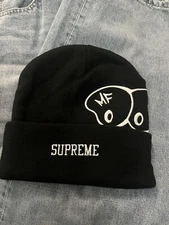 NEW Supreme MF Doom Beanie Black FW23BN74 One Size