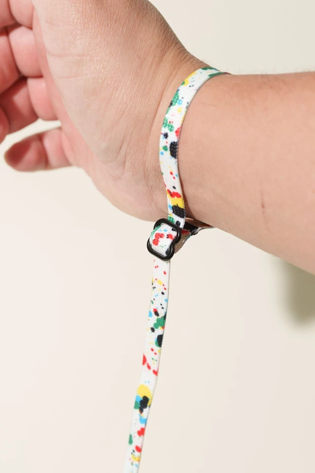 Slim 32" Paint Splash Pattern Camera Lanyard Neck Strap for Disposable Camera - Image 3 of 4