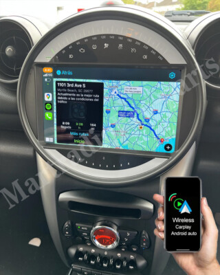 Radio de coche Android para Mini Cooper Countryman 2011-2016 Paceman Carplay GPS
