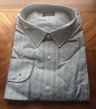 NWT MEN's UNTUCKit Long Sleeve Shirt - XXL - Regular Fit - "FRASCATI"