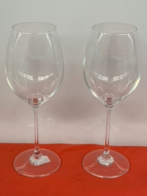 CRATE & BARREL  --  MARIN  --  RED WINE GOBLETS   (2)