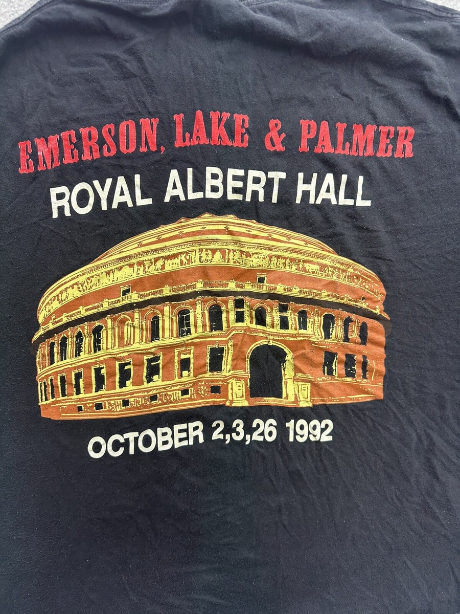EMERSON,LAKE & PALMER TOUR 1992 Tシャツ XL EMERSON LAKE & PALMER World Tour 1992 Vintage Tee Shirt XL