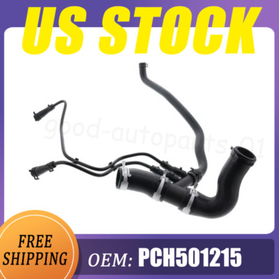 1*PCH501215 Coolant Hose Water Radiator Pipe Upper for Land Rover Range Sport 