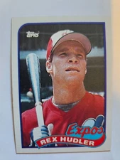 1989 TOPPS REX HUDLER #346 NM