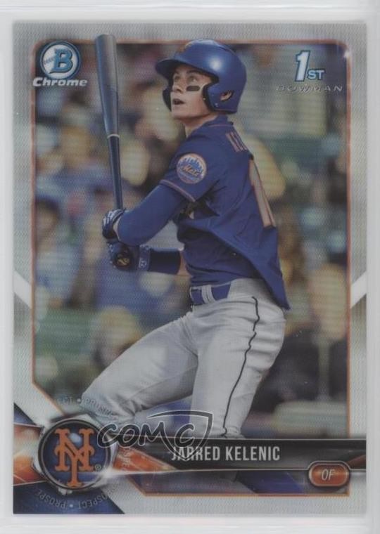 2018 Bowman Draft Chrome Refractor Jarred Kelenic #BDC-6 1bf5