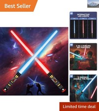 Rechargeable Children  s Lightsaber Set - Fun  Safe Space Battle Experience