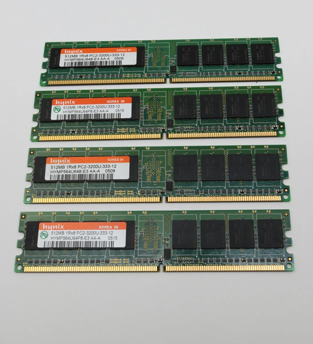 Hynix Computer RAM 512 MB Capacity per Module for sale | eBay