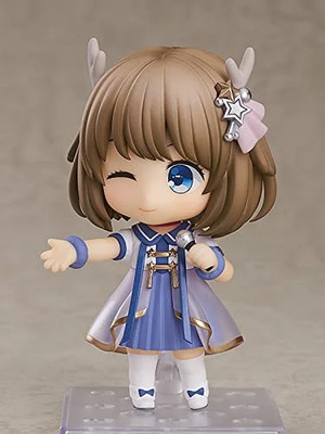 Kano Nendoroid VR Artist 3.9'' Figure Black Cat Mahjong Tile Winking Face Collect