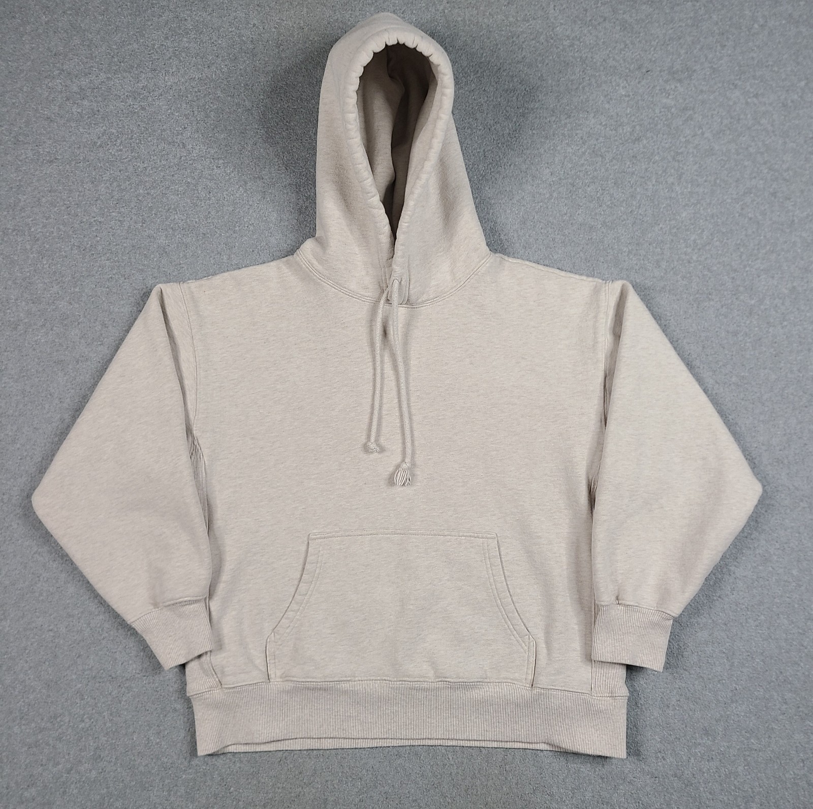 Tna Womens Cream Fleece Hoodie Sweatshirt Sz S Boyfriend Comfort