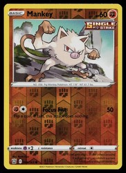 Mankey 066/163 Battle Styles Reverse Holo