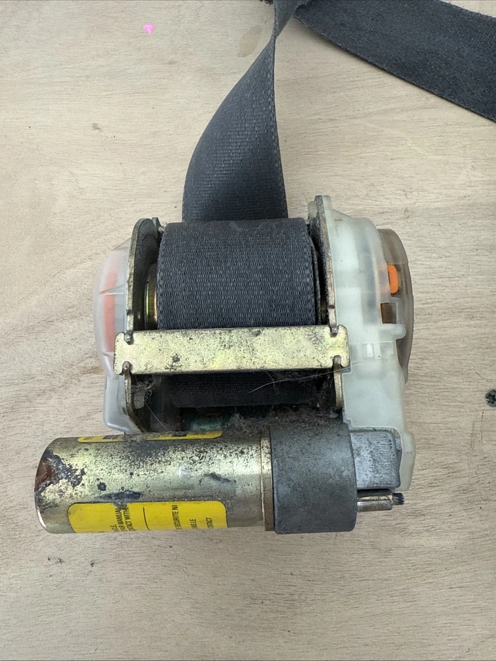 TOYOTA TUNDRA 2000-04 CINTURÓN DE SEGURIDAD RETRACTOR SRS CINTURÓN DE SEGURIDAD DELANTERO IZQUIERDO GRIS CLARO OEM Foto 4 de 4