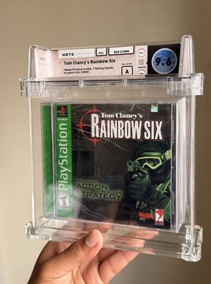 Tom Clancy's Sealed Rainbow Six WATA 9.6 A | PlayStation 1 Greatest Hits 2000