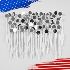 ETERFANT 500pcs Disposable Mouth Mirror Individually Packaged Dental Instrument
