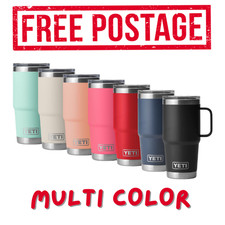 YETI® 20 oz Travel Mug with Stronghold Lid - Multi Colour- Brand New