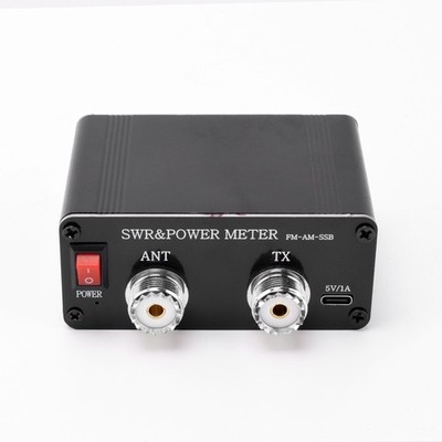 120W SWR Digital Power Meter 18-54MHz Shortwave FM AM SSB High SWR Alarm
