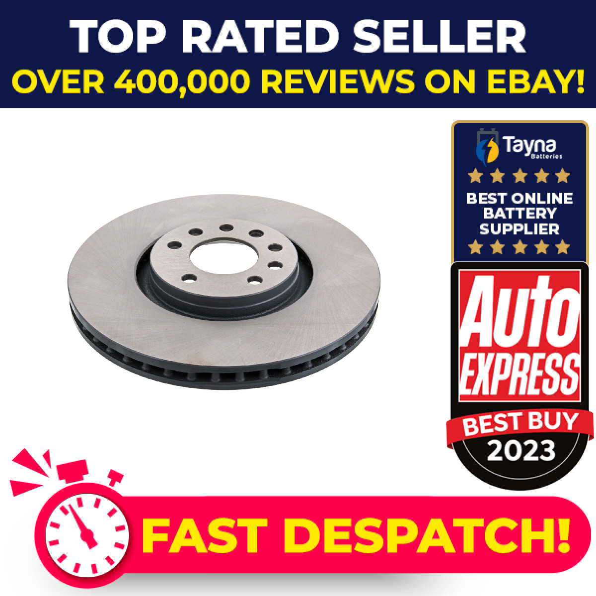 2x Brake Discs Pair Vented fits VAUXHALL ZAFIRA B 2.0 Front 06 to 14 Z20LEH Set