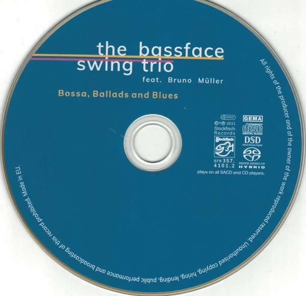 Bossa,Ballads And Blues | The Feat. Müller Bassface Swing Trio SACD 📀 Wie Neu - Bild 3 von 4