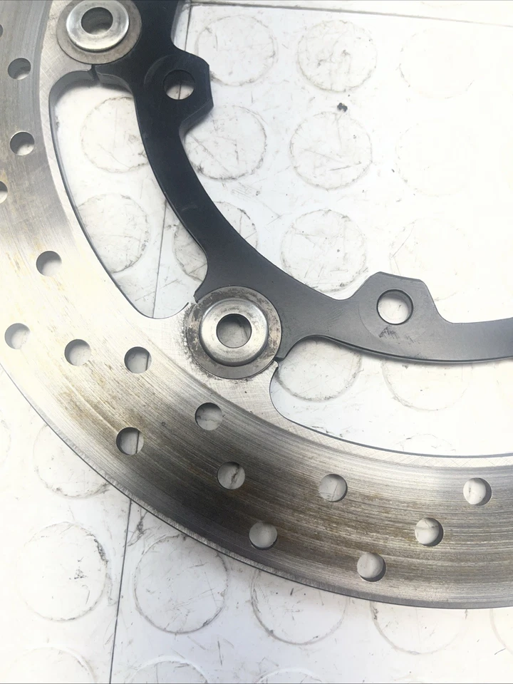 Rotor de freno de disco delantero recto Yamaha FZ6 FZ6R 2004-2009 FABRICANTE DE EQUIPOS ORIGINALES Foto 2 de 3