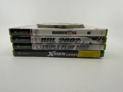 Xbox Original Video Game Lot 9 - Street Platinum Hits, ESPN NFL 2005, X-Men