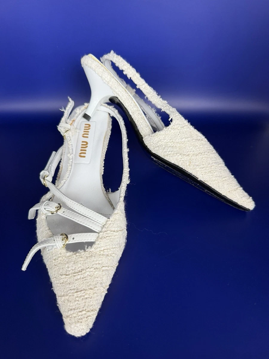 MIU MIU Women's Slingback Heels for sale | eBay