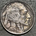 1913 Buffalo Nickel type 2 nice original XF condition full date, horn lt obv scr