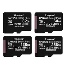 Kingston Micro Memory Card 4GB 8GB 16GB 32GB 64GB 128GB 256GB 512GB with Adapter
