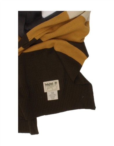 TIMBERLAND Hombres Bufanda Rectángulo Talla Única Multicolor Bloque de Colores Invierno D328 - Imagen 3 de 3