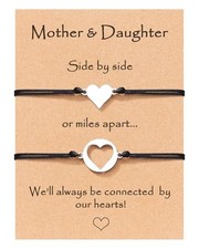 Christmas Jewelry Gifts for Mom Daughter, Mother Daugther Bracelets Birthday