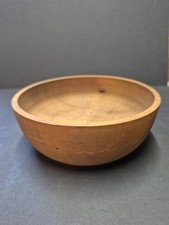 Vintage Hand Turned 6" Wooden Bowl