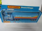 Matchbox Lesney Superkings K-31 Kenworth Box Truck - blue, "EURO EXPRESS", boxed
