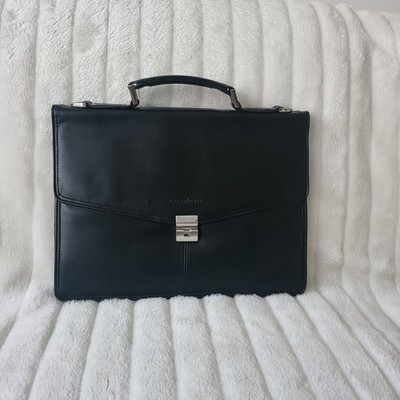 Herren C. Comberti Aktentasche Laptoptasche schwarz  mit Schlüssel Neuwertig