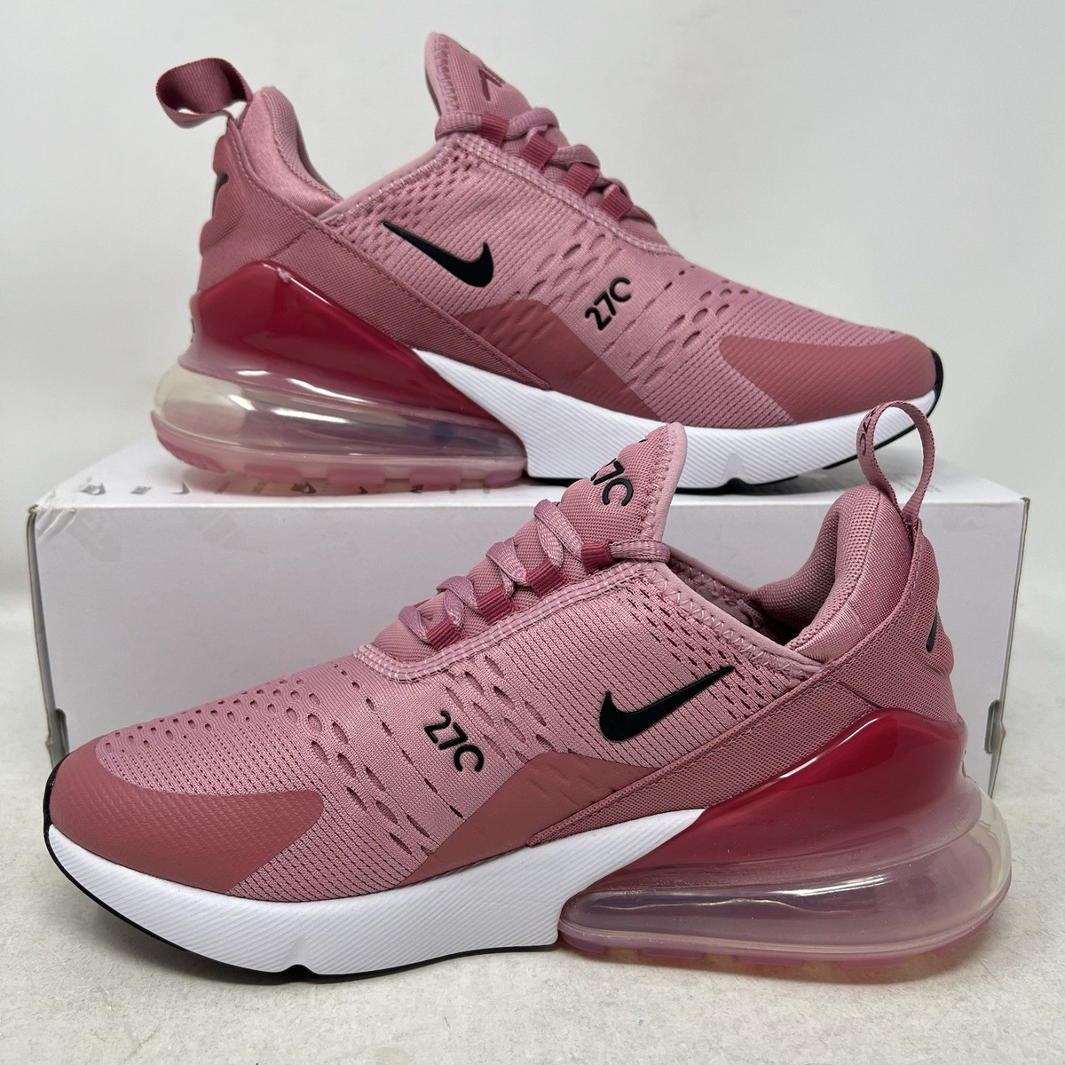 Her lip to ワンピースS /マゼンダ Nike Air Max 270 Elemental Pink Black Women's Shoes Sneakers No