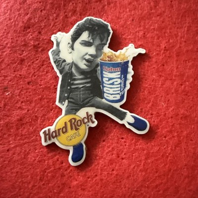 Hard Rock Cafe-Elvis Presley Claymation Lipton Brisk Eistee Promo Pin limitierte Ausgabe
