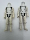 Lot Of 2 1980 Star Wars Imperial Hoth Snow Stormtroopers Hong Kong Kenner
