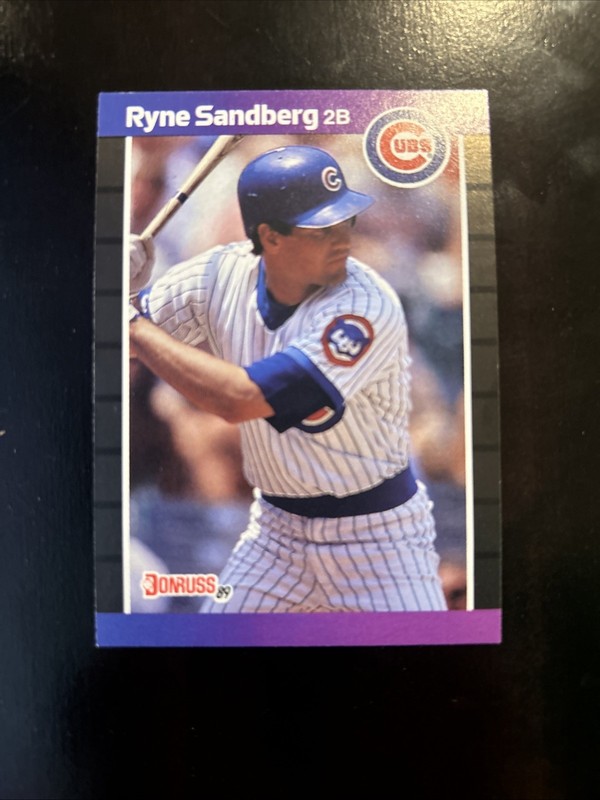 4 1989 Donruss Ryne Sandberg Baseball Cards