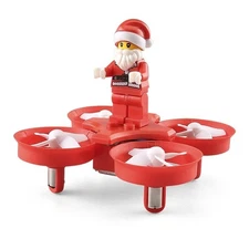 JJRC H67 Flying Santa Claus Drone Remote-control Mini Quadcopter Red