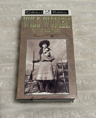 Wild Women of the Old West  Annie Oakley VHS Box Set of 2 Tapes