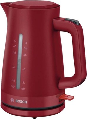 Bosch TWK3M124 Rot Wasserkocher 1,7L 2400W Aussteller 