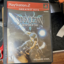 Square Enix Star Ocean Till the End of Time PS2 Manual Multiplayer NTSC-U/C