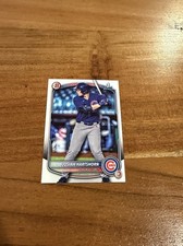 Josiah Hartshorn 2025 1st Bowman Draft Rookie NRMT+ Chicago Cubs Prospect