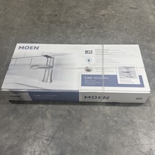 MOEN Liso Single Handle Bathroom Faucet Spot Resist Brushed Nickel