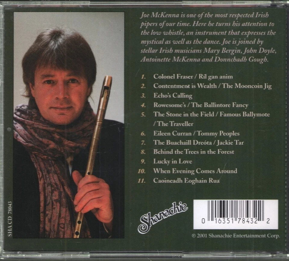 Joe Mc Kenna Irish Low Whistle CD USA Shanachie 2001 78043 - Bild 2 von 2