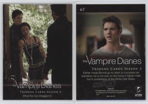 2014 Cryptozoic The Vampire Diaries Season 3 What the Cat Dragged In #67 z9v - Picture 3 of 3