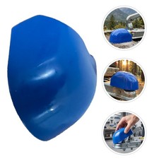 Blue Reusable Plastic Trailer Hitch Protective Cover Towball Dustproof Cap