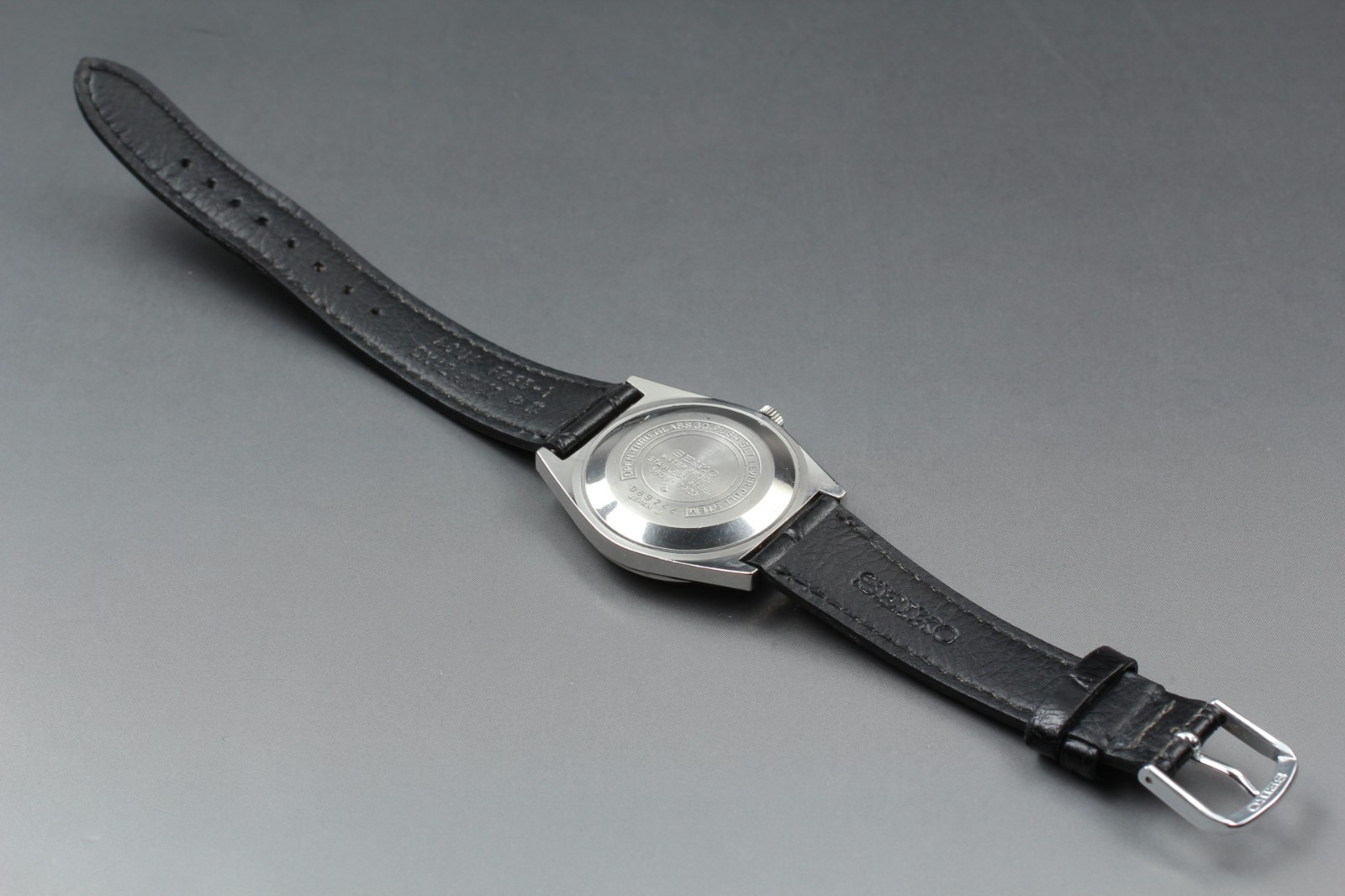 Vintage [EXC+++++] SEIKO LOADMATIC 5605-7020 Silver Automatic Men's Watch JAPAN