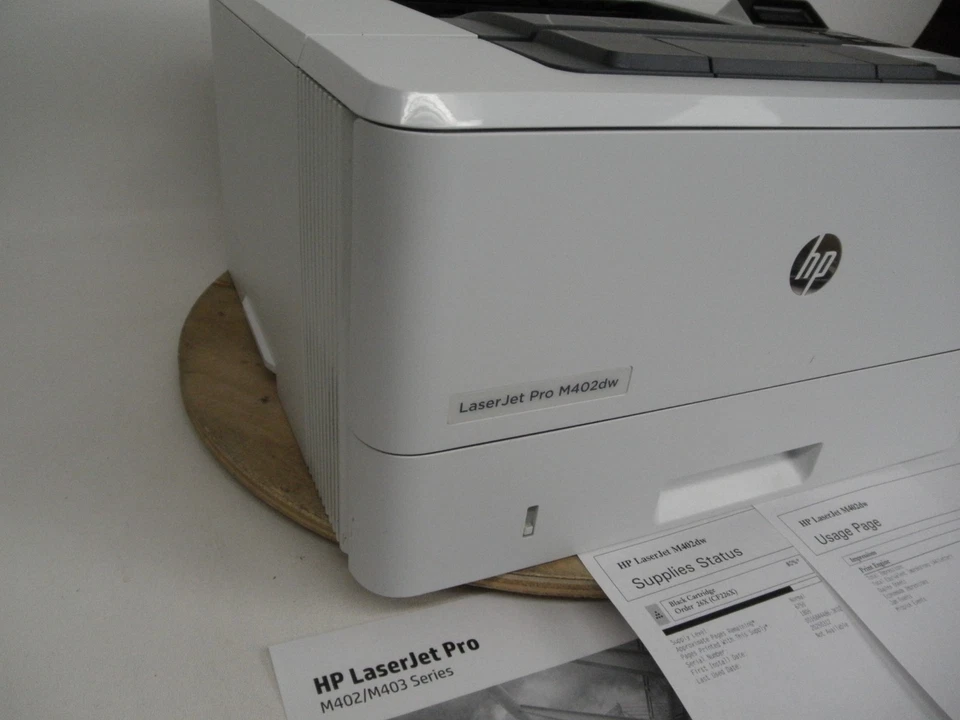 HP LaserJet Pro M402dw Wireless Duplex Network Printer CF595A  Page Count  96K - Image 2 of 4