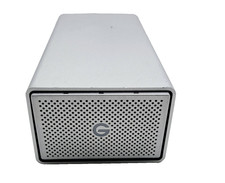 G-Technology G-RAID 4TB Desktop External HDD /no ac adapter /door not close