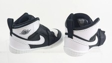 Nike Air Jordan 1 Retro High OG Crib Shoes Size 4C Black White 2.0 AT3745 010