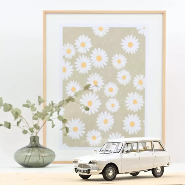Norev 181675 Citroën Ami 8 Break 1975 weiss 1:18 Modellauto limitiert 1/300